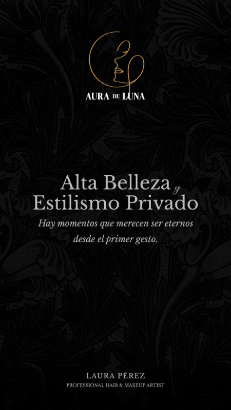 Dossier Aura de Luna de Belleza para Novias y Eventos en Vitoria-Gasteiz