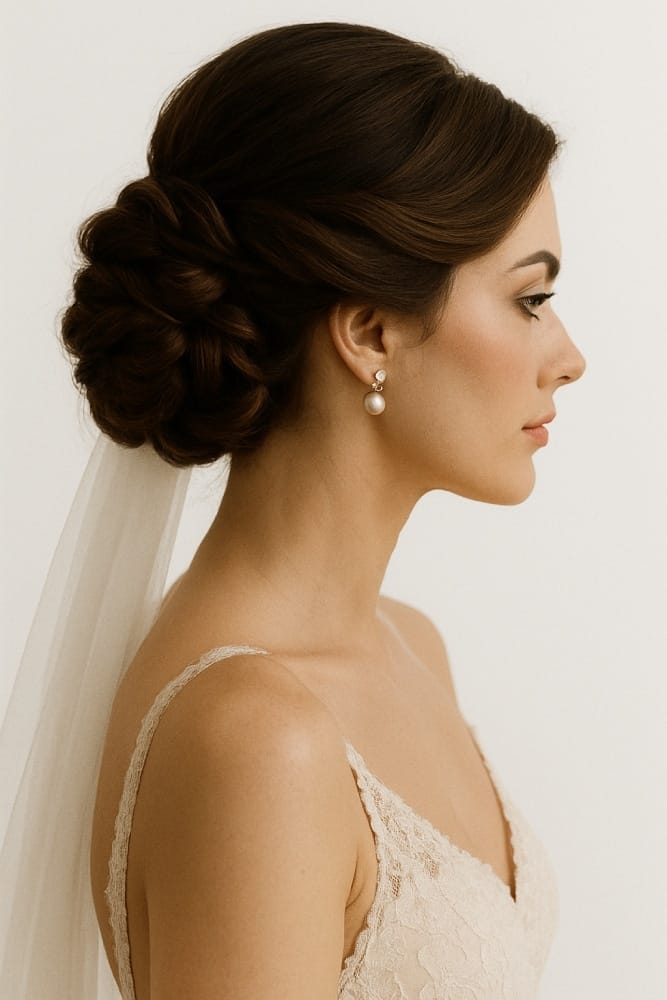 Servicios de belleza para novias con peinados exclusivos de alto nivel en Vitoria-Gasteiz